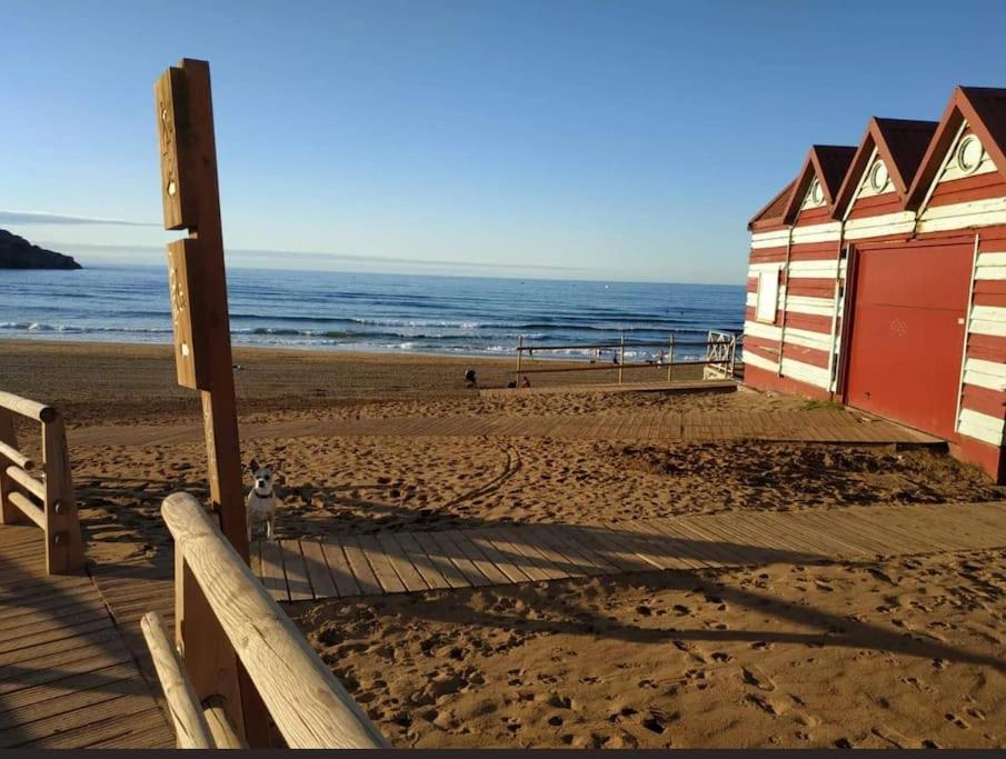 Apartamento Entero Con Desayuno Incluido Y Parking Gratuito, A 3 Km De Playa Con Aire Acondicionado Muskiz Buitenkant foto